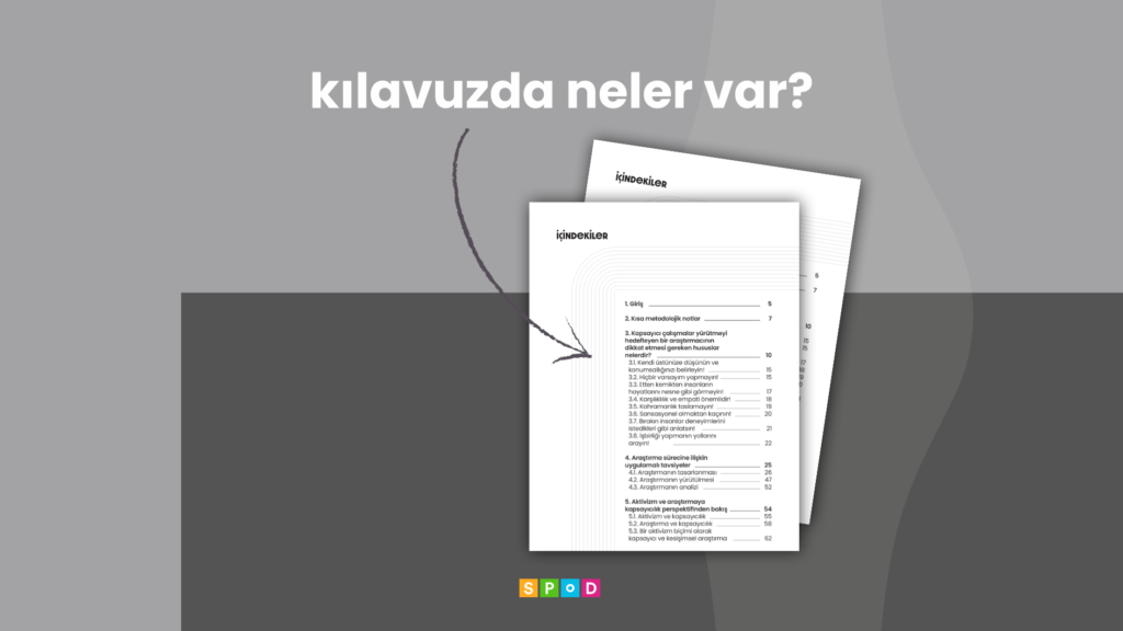 “Araştırmacılar İçin Anket Metodolojisine Yönelik Kapsayıcılık Kılavuzu” yayında!