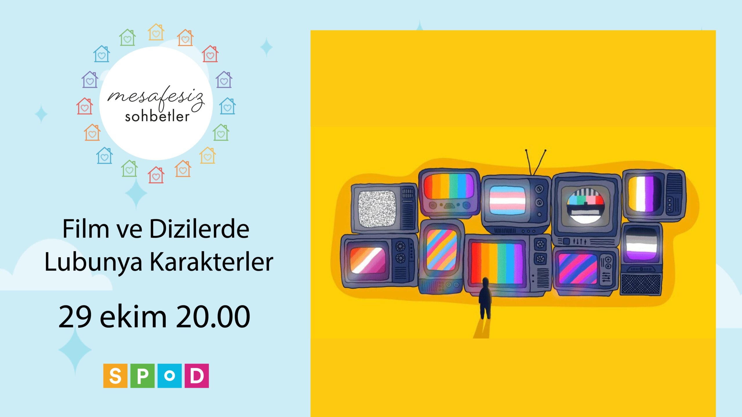 29 Ekim Salı günü Mesafesiz Sohbetler’de buluşuyoruz!