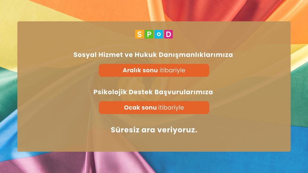 📢Danışmanlık ve Destek başvurularımıza süresiz ara veriyoruz.
